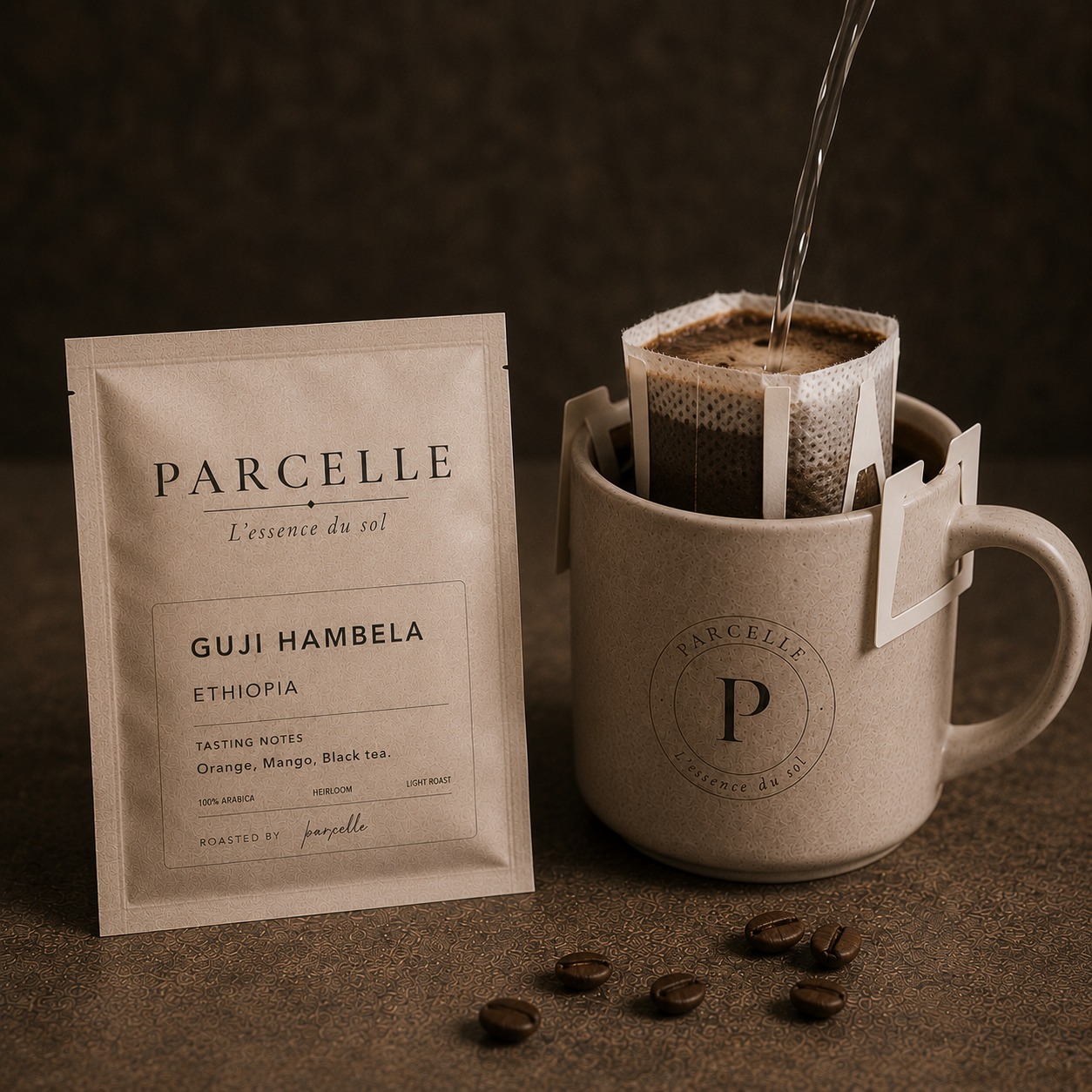 Parcelle Guji Hambela drip pack